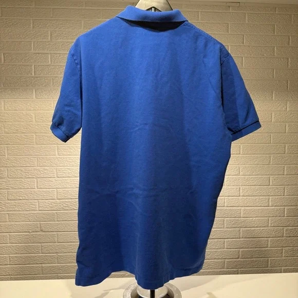 Polo Ralph Lauren Men's Royal Blue Embroidered Crest Logo Polo Shirt XL - Picture 3 of 4
